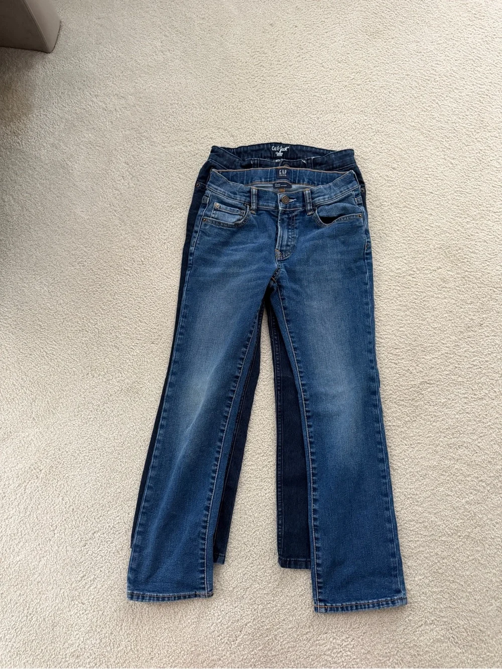 Boys Size 10 Straight Jeans Bundle – GAP Stretch Straight + Cat & Jack